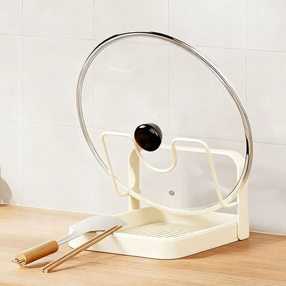 Organizer für Topfdeckel in der Küch