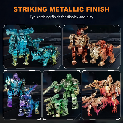 Fantastisches Tier-Roboter-Spielzeug zum Transformieren für Kinder