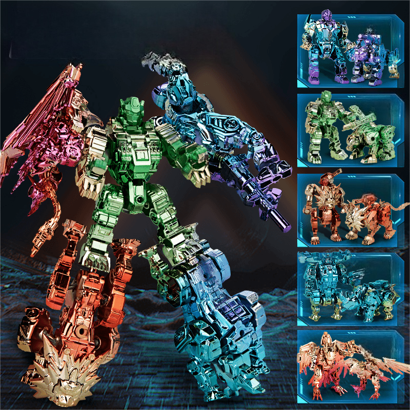 Fantastisches Tier-Roboter-Spielzeug zum Transformieren für Kinder