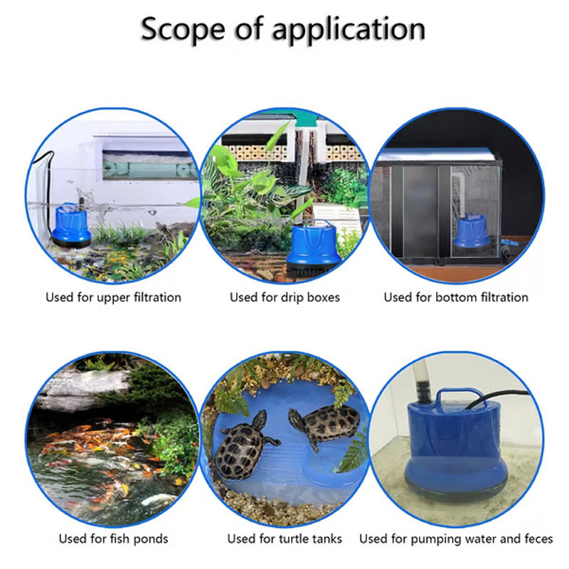 🔥Solange der Vorrat reicht 50 % Rabatt!🎉Bodenabsaugung Fischbecken Wasserfilterpumpe