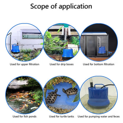 🔥Solange der Vorrat reicht 50 % Rabatt!🎉Bodenabsaugung Fischbecken Wasserfilterpumpe