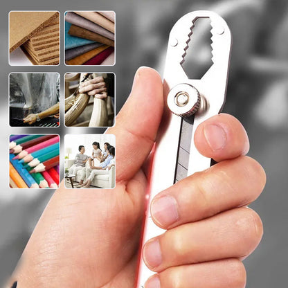 🔪 KAUFE 2, ERHALTE 1 GRATIS! 🛡️ Mehrzweck-Schnappmesserklinge – Einziehbar, Taschensicher & Ergonomischer Griff ⚙️📦