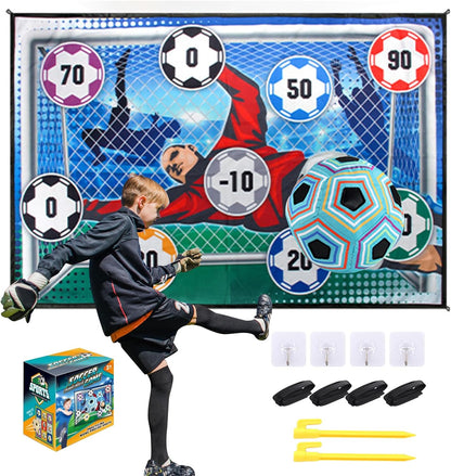 ⚽ ✨ Kinder Fußball-Spielset – Authentisches Fußballerlebnis zu Hause &amp; draußen! ✨