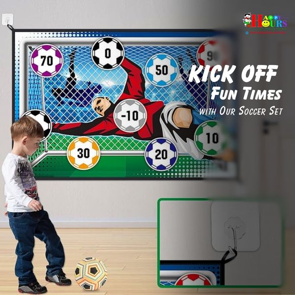 ⚽ ✨ Kinder Fußball-Spielset – Authentisches Fußballerlebnis zu Hause &amp; draußen! ✨