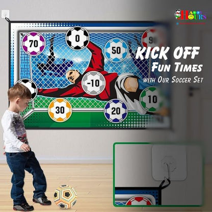 ⚽ ✨ Kinder Fußball-Spielset – Authentisches Fußballerlebnis zu Hause &amp; draußen! ✨