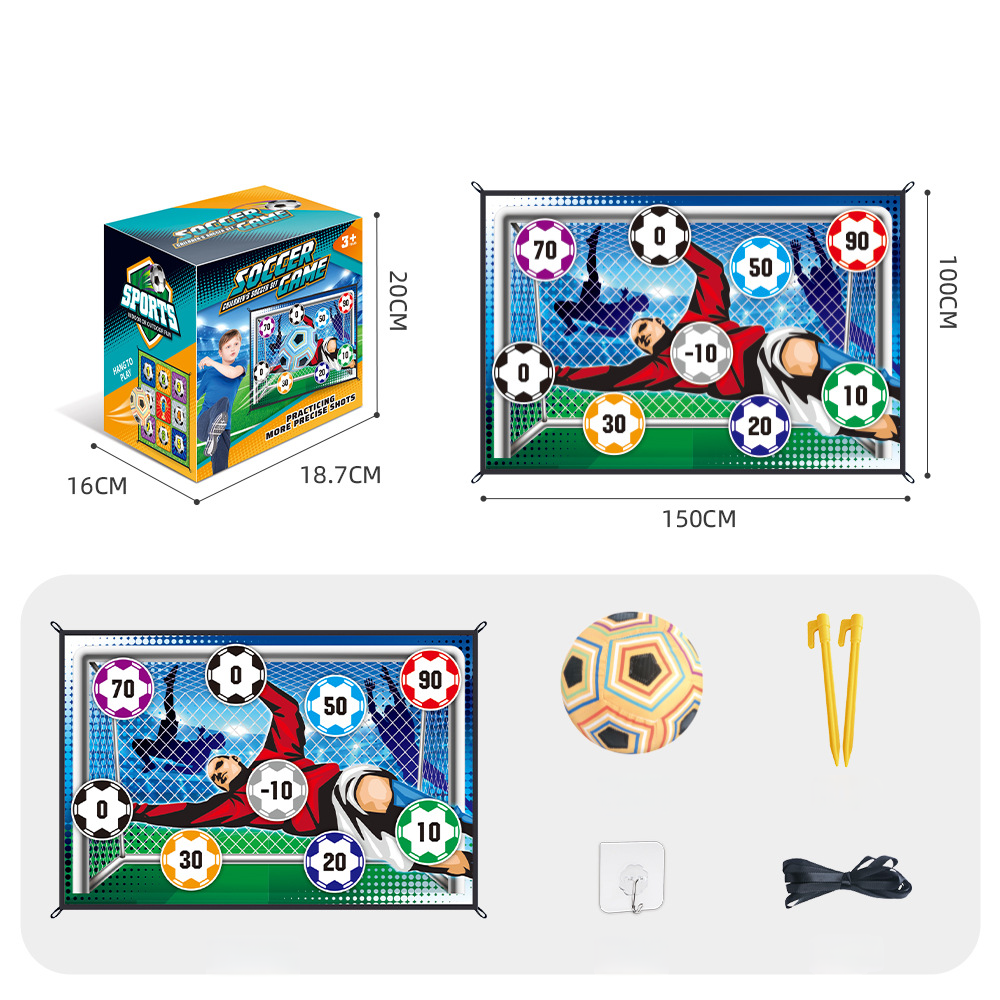 ⚽ ✨ Kinder Fußball-Spielset – Authentisches Fußballerlebnis zu Hause &amp; draußen! ✨