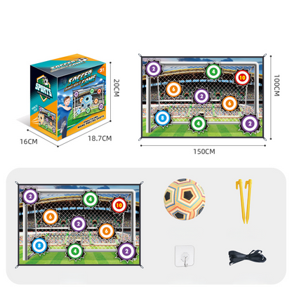 ⚽ ✨ Kinder Fußball-Spielset – Authentisches Fußballerlebnis zu Hause &amp; draußen! ✨