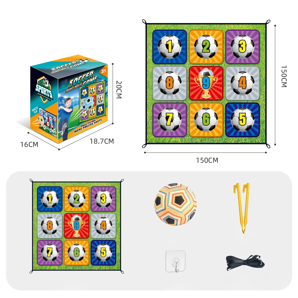 ⚽ ✨ Kinder Fußball-Spielset – Authentisches Fußballerlebnis zu Hause &amp; draußen! ✨
