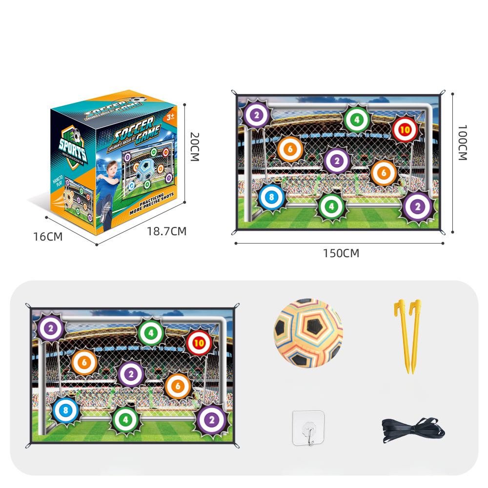 ⚽ ✨ Kinder Fußball-Spielset – Authentisches Fußballerlebnis zu Hause &amp; draußen! ✨
