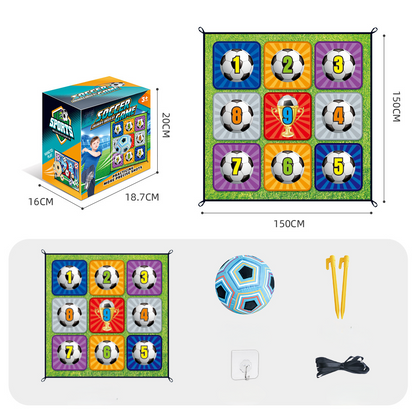 ⚽ ✨ Kinder Fußball-Spielset – Authentisches Fußballerlebnis zu Hause &amp; draußen! ✨