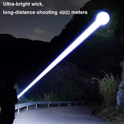 🔦☀️Ultimale Kompakttaschenlampe🌟🌟7.500 Lumen & 4.900m Reichweite