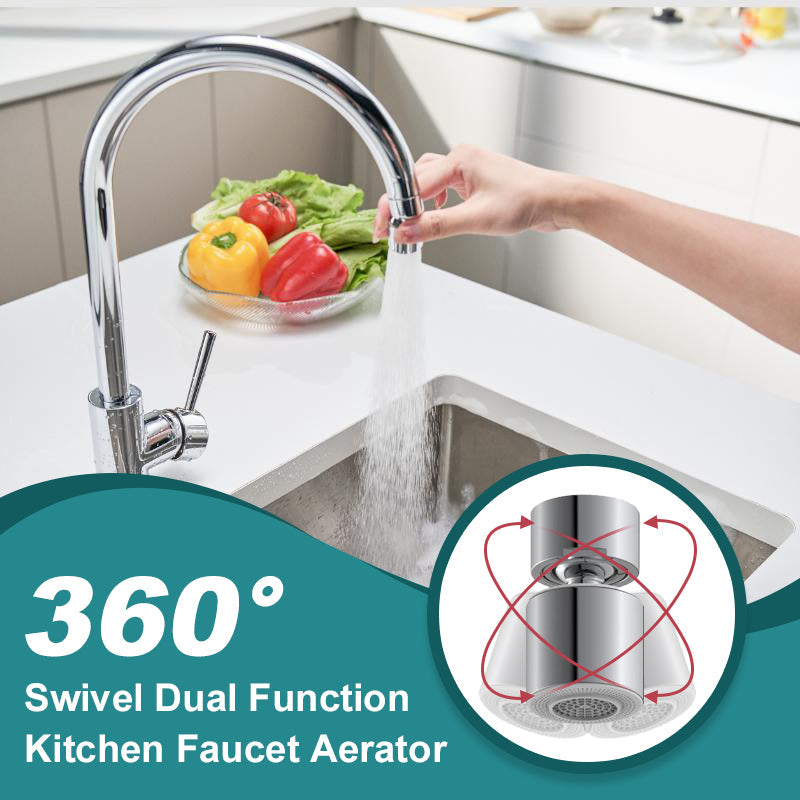 🔥 LETZTER TAG DER AKTION - 50 % RABATT 🚰✨ 360° Drehbarer Wasserhahn mit 2-in-1-Funktion & Trinkwassersprudler – Präzise Armaturen für flexibles, nachhaltiges Kochen! 🌱💧