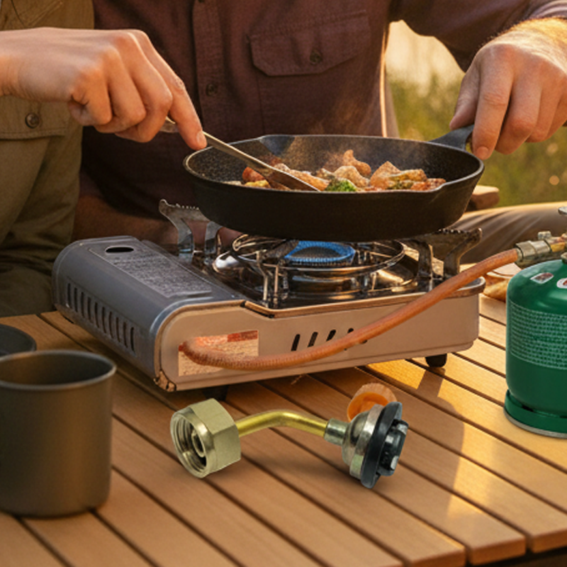 Gasflaschen-Nachfüllwerkzeug für Outdoor-Kocher