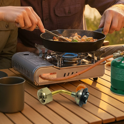 Gasflaschen-Nachfüllwerkzeug für Outdoor-Kocher