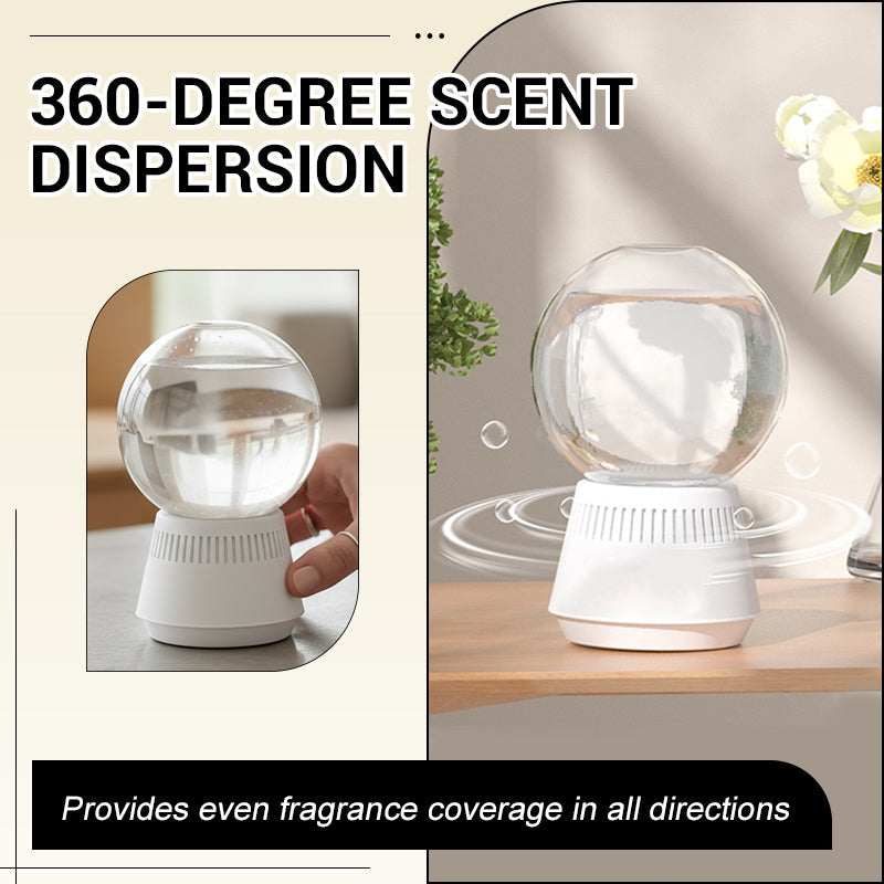 ⏰ 50% RABATT | ❄️ Schneekugelförmiger Aromatherapie-Diffusor – Langanhaltender Duft & frische Luft zuhause!