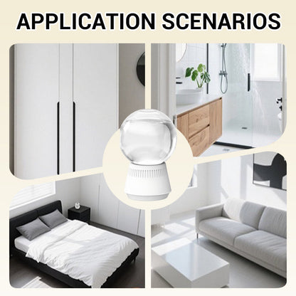 ⏰ 50% RABATT | ❄️ Schneekugelförmiger Aromatherapie-Diffusor – Langanhaltender Duft & frische Luft zuhause!