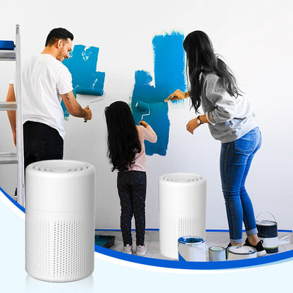 🌬️💨 Luftreiniger – effektiv gegen Formaldehyd & Schadstoffe ⚡🔇 Ideal für Allergiker, Schlafzimmer & moderne Wohnungen – leise, smart, made for Germany. 55 % sparen!