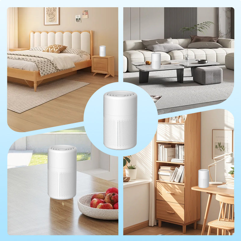 🌬️💨 Luftreiniger – effektiv gegen Formaldehyd & Schadstoffe ⚡🔇 Ideal für Allergiker, Schlafzimmer & moderne Wohnungen – leise, smart, made for Germany. 55 % sparen!