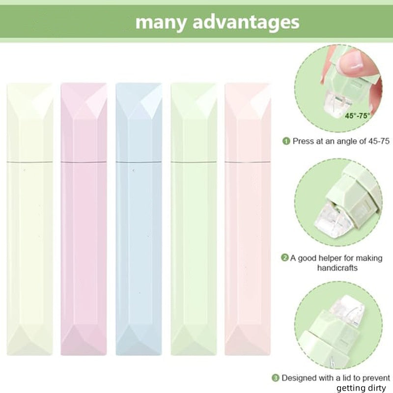 🎅Weihnachts-Sonderangebot – 50 % Rabatt 🌈4er-Pack doppelseitige Klebebandrollen für Bastelarbeiten