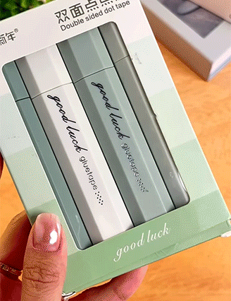 🎅Weihnachts-Sonderangebot – 50 % Rabatt 🌈4er-Pack doppelseitige Klebebandrollen für Bastelarbeiten