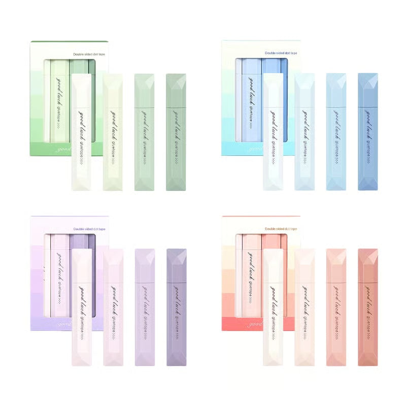 🎅Weihnachts-Sonderangebot – 50 % Rabatt 🌈4er-Pack doppelseitige Klebebandrollen für Bastelarbeiten