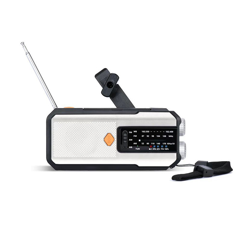📻🔋 Outdoor-Multifunktionsradio mit Powerbank, Solar & Handkurbel 📡⚡ Notfallradio für Camping & Wanderungen – immer Strom, immer informiert, wetterfest & kompakt