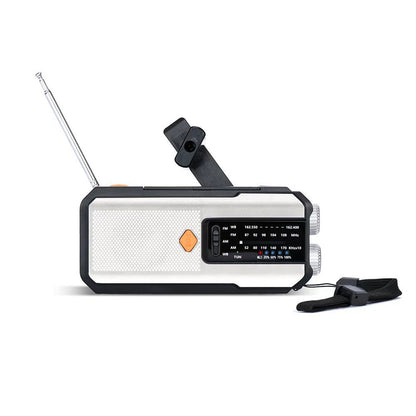 📻🔋 Outdoor-Multifunktionsradio mit Powerbank, Solar & Handkurbel 📡⚡ Notfallradio für Camping & Wanderungen – immer Strom, immer informiert, wetterfest & kompakt