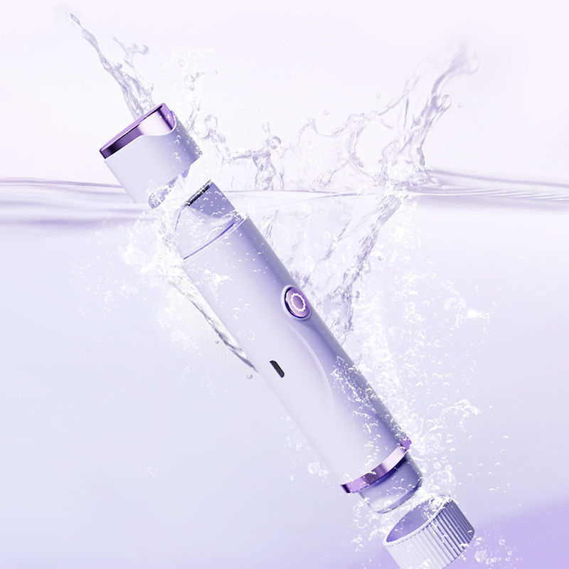 Elektrischer Körperhaartrimmer mit zwei Köpfen: Gesichtsbehaarung, Beinhaare, Haarschnitte – alles mit einem Gerät erledigt