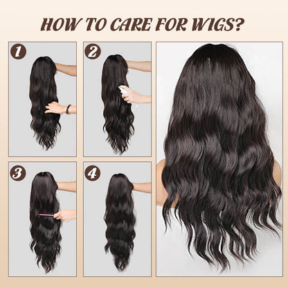 16-Zoll-Ombre-Blond-Spitzenfrontperücken für Frauen, wunderschöne flauschige Perücken mit stumpfem Pony, synthetische Perücken für Partys und den täglichen Gebrauch