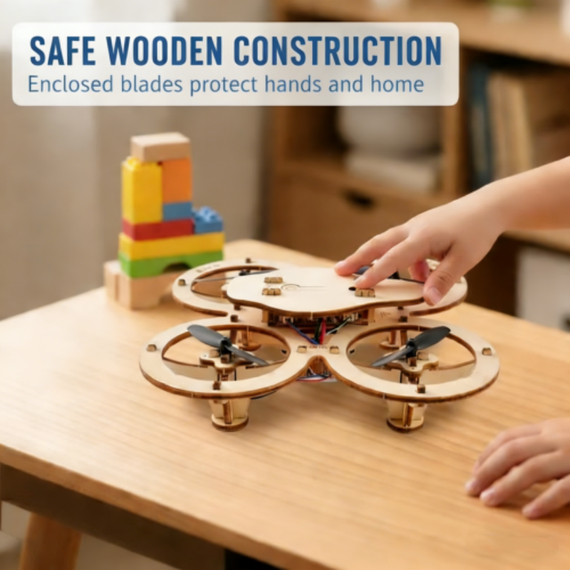 📢📢 50 % Rabatt!! ⏰✈️ DIY-Bausatz für Kinder zum Bauen einer Holzdrohne