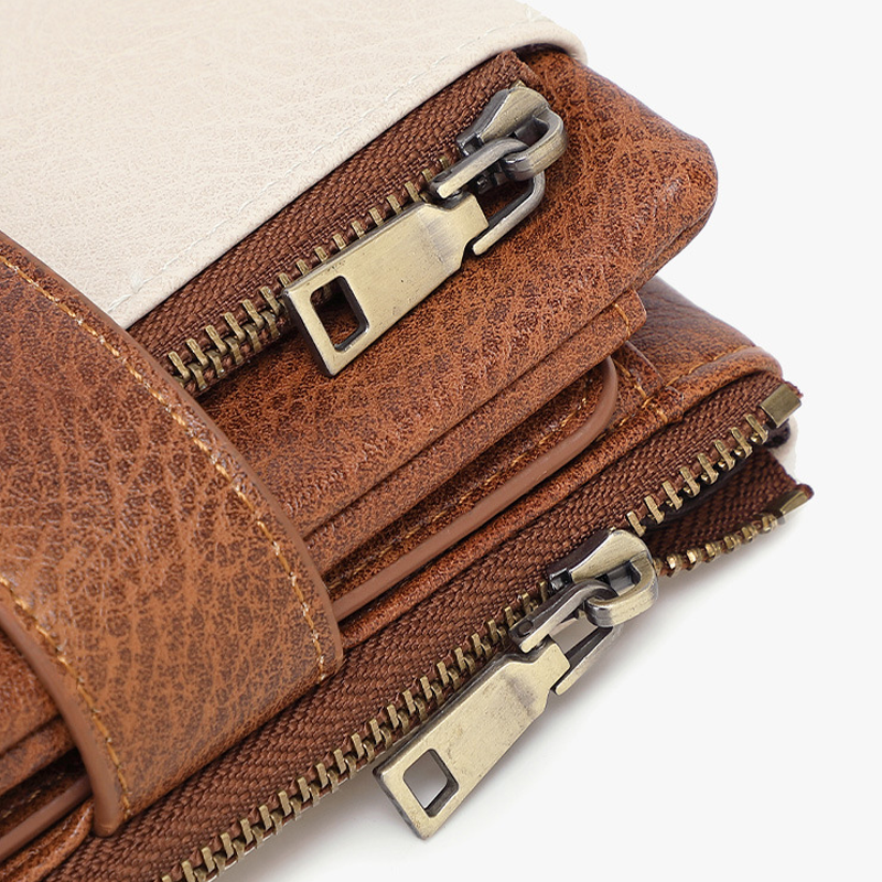 🔥Zeitlich begrenztes Angebot – Damen-Geldbörse im Retro-Stil mit RFID-Schutz, dreifach gefaltet