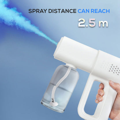 Nano-Sprühpistole für Desinfektionsmittel – 380 ml, kabellos & ultrafeiner Nebel für Zuhause, Büro & Garten!