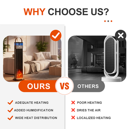 2-in-1 Space Heater & Humidifier