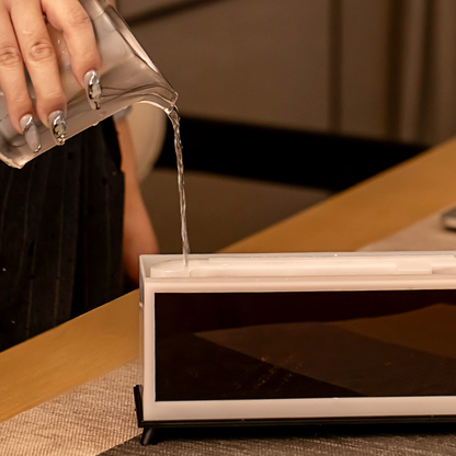 Aromatherapie-Diffusor mit Kaminflammen-Effekt in 7 Farben