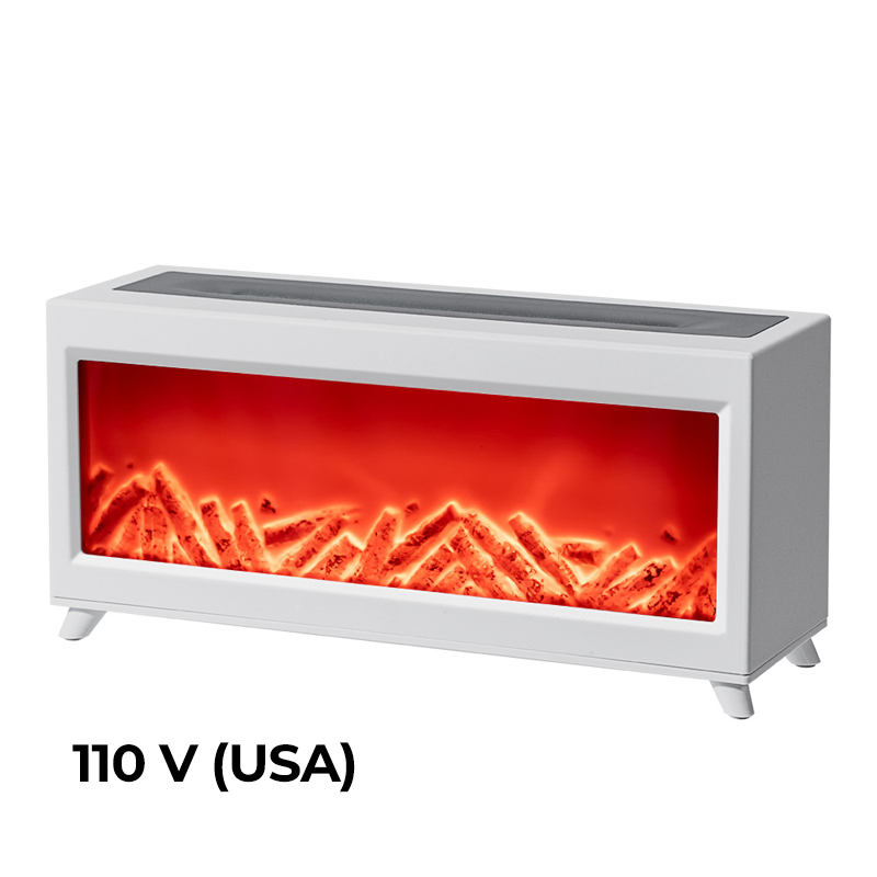 Aromatherapie-Diffusor mit Kaminflammen-Effekt in 7 Farben