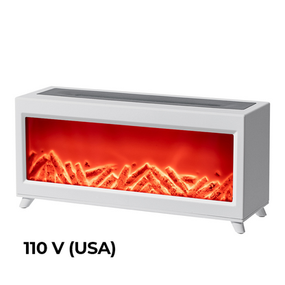 Aromatherapie-Diffusor mit Kaminflammen-Effekt in 7 Farben