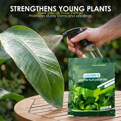 Blattdünger mit Sofort-Grün-Effekt