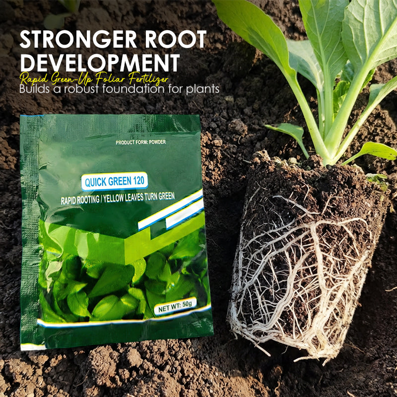 Blattdünger mit Sofort-Grün-Effekt