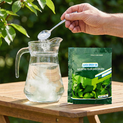 Blattdünger mit Sofort-Grün-Effekt