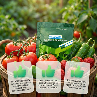 Blattdünger mit Sofort-Grün-Effekt