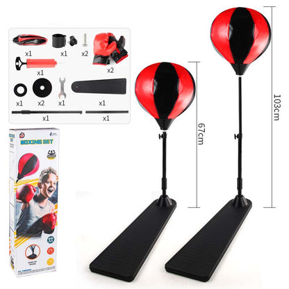 Stehendes Box-Boxsack-Set