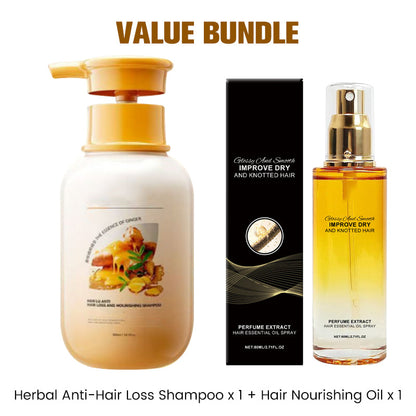 🌿💪 Herbal Power-Shampoo gegen Haarausfall – Mit klinisch belegter Formel aus hochwirksamen Kräuterextrakten stoppt Haarausfall an der Wurzel und aktiviert volleres Haarwachstum. 🌱✨ Für spürbare Dichte in 4 Wochen.
