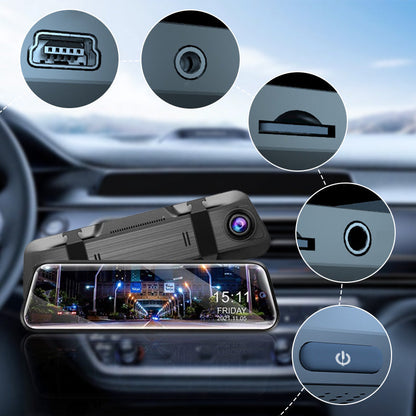 🚗💥 50% RABATT! Rückspiegel-Dashcam – Klare Aufnahmen, einfache Montage & extra Sicherheit für dein Auto 🔥✨