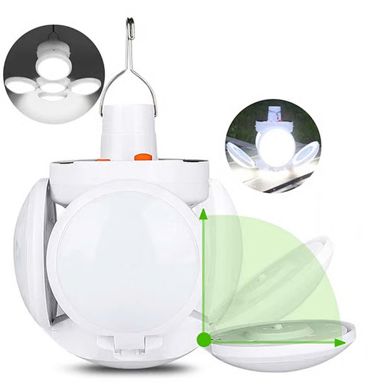 ☀️⚡50% RABATT! 🔋🔥Solarbetriebene, multifunktionale und faltbare Lampe in Fußballform
