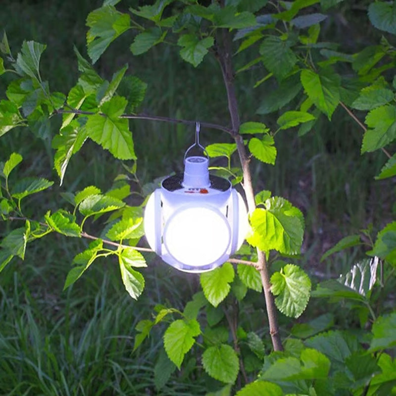 ☀️⚡50% RABATT! 🔋🔥Solarbetriebene, multifunktionale und faltbare Lampe in Fußballform