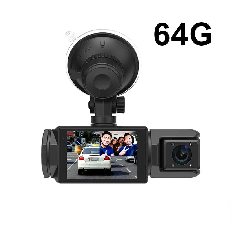 🔥 Heute -50 %! 🚗 HD 1080p Auto-Dashcam mit Rückfahrkamera