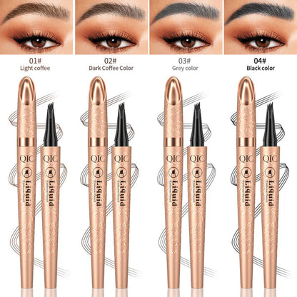 💎 KAUFEN 1, ERHALTEN 1 GRATIS! 💎 3D-Microblading Augenbrauenstift (4 Spitzen) & Wasserfest
