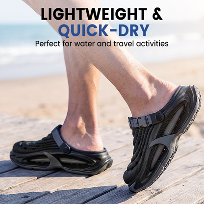 👡 50% RABATT! 💧 Atmungsaktive rutschfeste Clogs – Komfortabel, sicher & ideal für Badezimmer, Pool & Garten 🌿