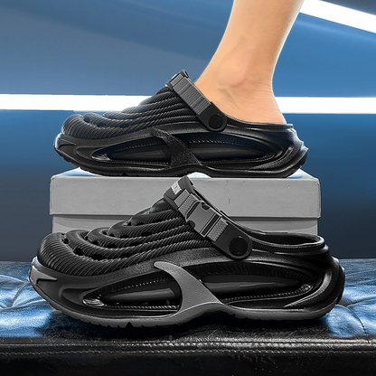 👡 50% RABATT! 💧 Atmungsaktive rutschfeste Clogs – Komfortabel, sicher & ideal für Badezimmer, Pool & Garten 🌿