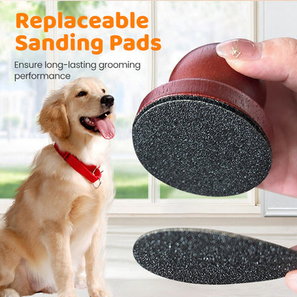 🐕 KAUFE 2, ERHALTE 1 GRATIS! 🔥 Hundenagelfeile aus Holz mit austauschbaren Schleifpads – Sanft & leise – Ideal für Hunde, Katzen & Kleintiere – präzise Pflege ohne Stress 🐾✨